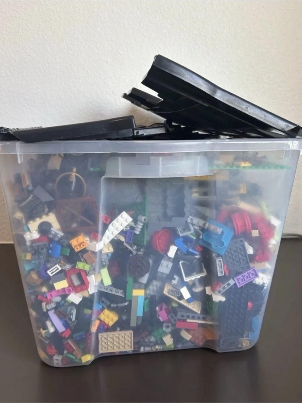 Bulk Lego over 30 pounds - bricks, plates, minifigures - childhood collection